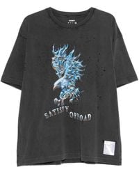 Satisfy - T-Shirt À Imprimé Graphique - Lyst