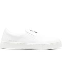 Philipp Plein - Sneakers Senza Lacci Con Placca Logo - Lyst