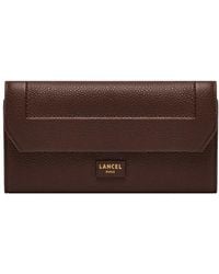 Lancel - Logo-Detail Leather Wallet - Lyst