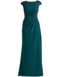 Tadashi Shoji - Johari Embroidered Maxi Dress - Lyst