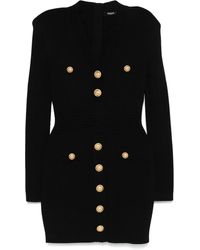 Balmain - ニット ミニドレス - Lyst
