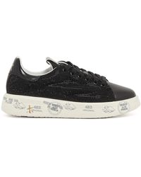 Premiata - Crystal-Embellished Sneakers - Lyst