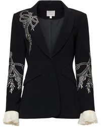 Cinq À Sept - Blazer Cheyenne À Détail De Ruban - Lyst
