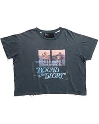 PALY - T-Shirt Imprimé À Effet Usé - Lyst