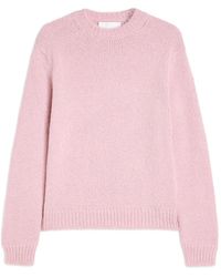Jil Sander - リブカフス アルパカウール セーター - Lyst