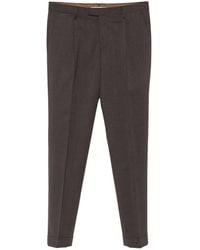 Briglia 1949 - Pleated Turned-Up Trousers - Lyst