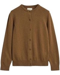 GANT - Lammy Button-Up Vest - Lyst