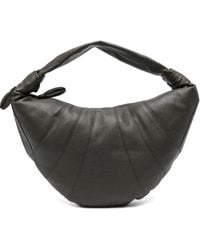 Lemaire - Mittelgroßer Croissant Tote Bag Mit Knoten - Lyst