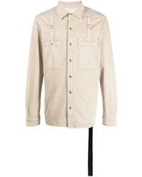 Rick Owens - Long-Sleeve Shirt Jacket - Lyst