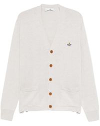 Vivienne Westwood - Orb-Embellishment Cardigan - Lyst