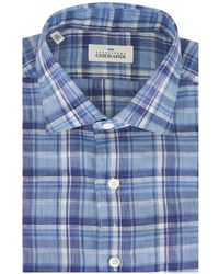 Alessandro Gherardi - Checked-Pattern Shirt - Lyst
