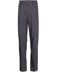 dunhill - Cotton Trousers - Lyst