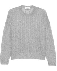 Lisa Yang - Cable-Knit Crew-Neck Sweater - Lyst