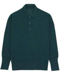 Fortela - Kenneth Cashmere Polo Shirt - Lyst