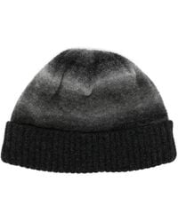 we11done - Bouclé-Beanie Mit Farbverlauf - Lyst