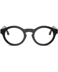 Giorgio Armani - Lunettes De Vue À Monture Ronde - Lyst