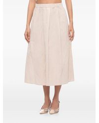 Antonelli - Jupe Mi-Longue À Design Plissé - Lyst