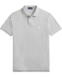 Polo Ralph Lauren - Logo-Embroidered Mesh Polo Shirt - Lyst