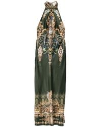 CAMILLA - Robe Longue The Secession Sessions À Encolure Dos Nu Et Ornements En Cristal - Lyst