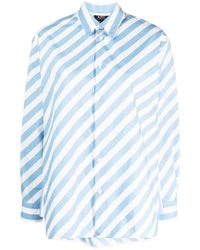 A.P.C. - Camisa a rayas - Lyst