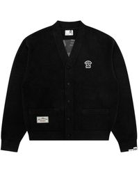 Aape By A Bathing Ape - Logo-Detail Cardigan - Lyst