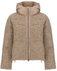 Herno - Sequin-Embellished Bouclé Jacket - Lyst