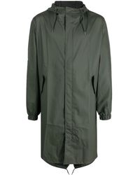 Rains - Drawstring Hooded Raincoat - Lyst