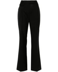 Semicouture - Pleat-Detail Trousers - Lyst