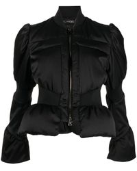 Tom Ford - Down-filled Peplum Jacket - Lyst