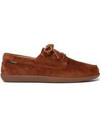 G.H. Bass & Co. - Wilton Driver 4-Eye Lace-Up Boat Shoes - Lyst