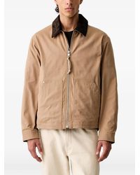 Marc O' Polo - Veste Zippée À Col En Velours Côtelé - Lyst