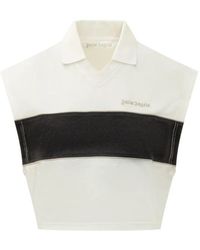 Palm Angels - Classic Logo Boxy Polo - Lyst