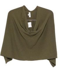Eric Bompard - Poncho Aus Kaschmir Mit Wasserfallkragen - Lyst