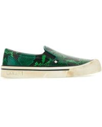 Bally - Slip-On-Sneakers mit Print - Lyst