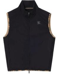 Burberry - Stretch Nylon Gilet - Lyst
