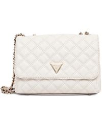 Guess - Giully Quilted Crossbody - Lyst