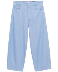 Marni - Wide-Leg Denim Jeans - Lyst