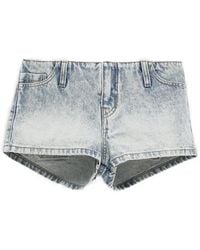 OPEN YY Boxer Shorts Camp Mini Skort in Black | Lyst