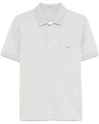 Fay - Logo-Embroidered Polo Shirt - Lyst