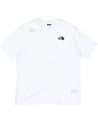 The North Face - Embroidered Logo Cotton T-Shirt - Lyst