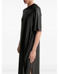 AllSaints - Vestido midi Anna con detalle de lentejuelas - Lyst
