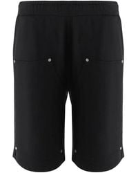 44 Label Group - Casual Studded-Pocket Cotton Shorts - Lyst