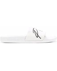 Philipp Plein - Embossed Logo Slides - Lyst