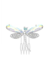 Swarovski - X Ariana Grande Dragonfly Crystal-Embellished Hair Comb - Lyst