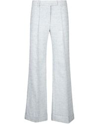 Liu Jo - High-Rise Flared Trousers - Lyst