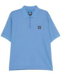 SPORT b. by agnès b. - Logo-Patch Polo Shirt - Lyst