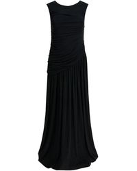 R2W - Ruched Maxi Dress - Lyst