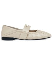 Alohas - Ballerines En Cuir À Design Plissé - Lyst