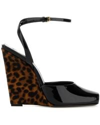 Saint Laurent - 110Mm La Scandale Sandals - Lyst