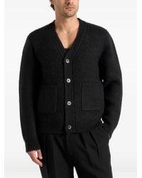Manière De Voir - Kw002 Wool Knit Cardigan - Lyst
